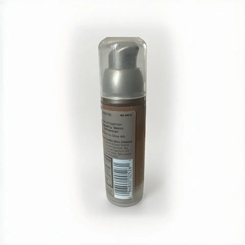 Neutrogena Healthy Skin Enhancer 60 Medium To Olive SPF 20 Retinol Sheer Tint